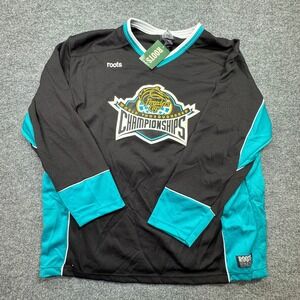 Roots 2002 Breeders Cup World Championships Jersey Mens XXL Black Athletics Wear